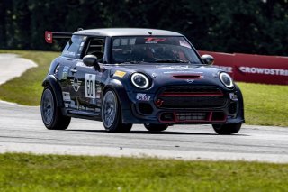 #60 Mini Cooper JCW Pro TC of Clay Williams, MINI JCW Team, TC America, TC, SRO America, VIR, Virginia International Rcaeway, Alton, Virginia, June 2022.
 | Brian Cleary/SRO