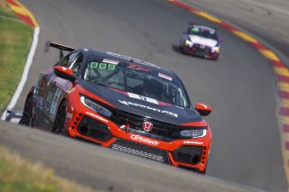 #9 Honda Civic Type-R, of Kevin Boehm, Skip Barber Racing, TC America, TC, SRO America, Watkins Glen International raceway, Watkins Glen, NY, July 2022..
 | Brian Cleary/SRO