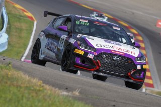 #88 Hyundai Veloster N TC of Nicholas Barbato, Genracer Riccas Autosport, TC America, TC, SRO America, Watkins Glen International raceway, Watkins Glen, NY, July 2022..
 | Brian Cleary/SRO