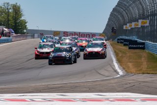 #60 Mini Cooper JCW Pro TC of Clay Williams, MINI JCW Team, TC America, TC, SRO America, Watkins Glen International raceway, Watkins Glen, NY, July 2022..
 | SRO Motorsports Group
