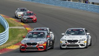 #44 BMW M2 CS (Cup) of Colin Garrett, Rooster Hall Racing, TC America, TCX, SRO America, Watkins Glen International raceway, Watkins Glen, NY, July 2022..
 | SRO Motorsports Group