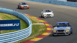 #1 BMW M2 CS (Cup) of Jacob Ruud, Fast Track Racing, TC America, TCX, SRO America, Watkins Glen International raceway, Watkins Glen, NY, July 2022..
 | SRO Motorsports Group