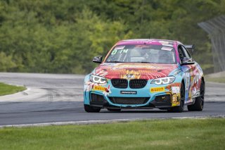 #06 BMW M240iR (*2019 EVO)of Matthew Ibrahim, DRS & Garagistic, TC America, TC, SRO America, Road America, Elkhart Lake, WI, August 2022
 | Brian Cleary/SRO