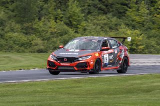 #9 Honda Civic Type-R, of Kevin Boehm, Skip Barber Racing, TC America, TC, SRO America, Road America, Elkhart Lake, WI, August 2022
 | Brian Cleary/SRO