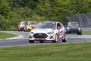 #98 Hyundai Elenta N-Line of Branyon Tiner, BRYAN HERTA AUTOSPORT W/ CURB-AGAJANIAN, TC America, TCA, SRO America, Road America, Elkhart Lake, WI, August 2022
 | Brian Cleary/SRO