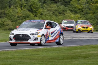 #98 Hyundai Elenta N-Line of Branyon Tiner, BRYAN HERTA AUTOSPORT W/ CURB-AGAJANIAN, TC America, TCA, SRO America, Road America, Elkhart Lake, WI, August 2022
 | Brian Cleary/SRO