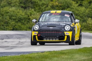 #61 Mini Cooper 2019 - JCW New of Christian Perocarpi, MINI JCW Team, TC America, TCA, SRO America, Road America, Elkhart Lake, WI, August 2022
 | Brian Cleary/SRO