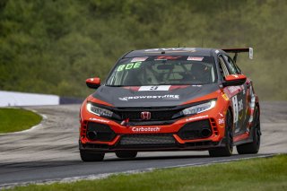 #9 Honda Civic Type-R, of Kevin Boehm, Skip Barber Racing, TC America, TC, SRO America, Road America, Elkhart Lake, WI, August 2022
 | Brian Cleary/SRO