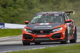 #9 Honda Civic Type-R, of Kevin Boehm, Skip Barber Racing, TC America, TC, SRO America, Road America, Elkhart Lake, WI, August 2022
 | Brian Cleary/SRO