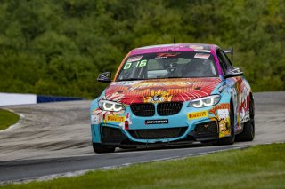 #06 BMW M240iR (*2019 EVO)of Matthew Ibrahim, DRS & Garagistic, TC America, TC, SRO America, Road America, Elkhart Lake, WI, August 2022
 | Brian Cleary/SRO