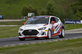 #98 Hyundai Elenta N-Line of Branyon Tiner, BRYAN HERTA AUTOSPORT W/ CURB-AGAJANIAN, TC America, TCA, SRO America, Road America, Elkhart Lake, WI, August 2022
 | Brian Cleary/SRO