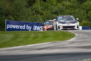#22 Subaru BRZ of Devin Anderson, TechSport Racing, TC America, TCA, SRO America, Road America, Elkhart Lake, WI, August 2022
 | Brian Cleary/SRO