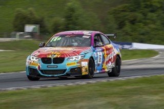 #06 BMW M240iR (*2019 EVO)of Matthew Ibrahim, DRS & Garagistic, TC America, TC, SRO America, Road America, Elkhart Lake, WI, August 2022
 | Brian Cleary/SRO
