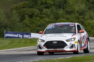 #98 Hyundai Elenta N-Line of Branyon Tiner, BRYAN HERTA AUTOSPORT W/ CURB-AGAJANIAN, TC America, TCA, SRO America, Road America, Elkhart Lake, WI, August 2022
 | Brian Cleary/SRO
