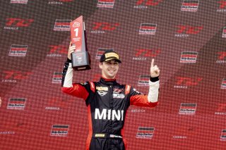 #60 Mini Cooper JCW Pro TC of Clay Williams, MINI JCW Team, TC America, TC, SRO America, Road America, Elkhart Lake, WI, August 2022
 | Brian Cleary/SRO