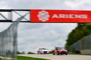 #62 Mini Cooper 2019 - JCW New of PJ Groenke, MINI JCW Team, TC America, TCA, SRO America, Road America, Elkhart Lake, Wisconsin, August 2022.
 | Fred Hardy | SRO