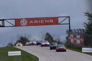 #9 Honda Civic Type-R, of Kevin Boehm, Skip Barber Racing, TC America, TC, SRO America, Road America, Elkhart Lake, WI, August 2022
 | Regis Lefebure/SRO