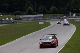 #9 Honda Civic Type-R, of Kevin Boehm, Skip Barber Racing, TC America, TC, SRO America, Road America, Elkhart Lake, WI, August 2022
 | Regis Lefebure/SRO