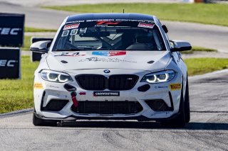 #24 BMW M2 CS (Cup) of Joseph Catania, Rigid Speed, TC America, TCX, SRO America, Sebring International Raceway, Sebring, FL, September 2021.
 | Brian Cleary/SRO