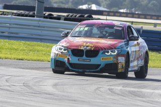 #06 BMW M240iR (*2019 EVO)of Matthew Ibrahim, DRS & Garagistic, TC America, TC, SRO America, Sebring International Raceway, Sebring, FL, September 2021.
 | Brian Cleary/SRO