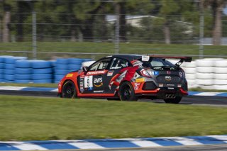 #9 Honda Civic Type-R, of Kevin Boehm, Skip Barber Racing, TC America, TC, SRO America, Sebring International Raceway, Sebring, FL, September 2021.
 | Brian Cleary/SRO