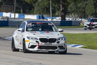 #24 BMW M2 CS (Cup) of Joseph Catania, Rigid Speed, TC America, TCX, SRO America, Sebring International Raceway, Sebring, FL, September 2021.
 | Brian Cleary/SRO