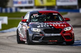 #30 BMW M2 CS (Cup) of Steve Streimer, HARD Motorsport, TC America, TCX, SRO America, Sebring Int’l Raceway, Sebring Florida, September 2022
 | Regis Lefebure/SRO