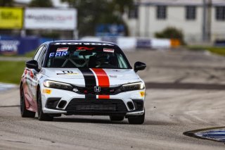 #16 Honda Civic Si of Carter Fartuch, Skip Barber Racing School, TC America, TCA, SRO America, Sebring Int’l Raceway, Sebring Florida, September 2022
 | Regis Lefebure/SRO