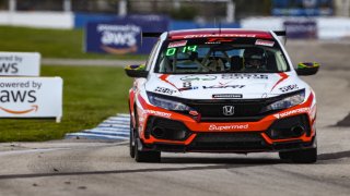 #8 Honda Civic Type-R, of Ruben Igleias, VGRT Racing Team, TC America, TC, SRO America, Sebring Int’l Raceway, Sebring Florida, September 2022
 | Regis Lefebure/SRO
