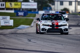 #780 Honda Civic Is of Sally McNulty, VGRT Racing Team, TC America, TCA, SRO America, Sebring Int’l Raceway, Sebring Florida, September 2022
 | Regis Lefebure/SRO