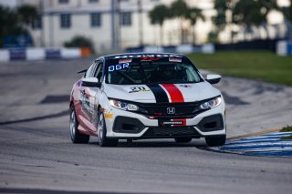 #20 Honda Civic Si of Miles Ogren, Skip Barber Racing School, TC America, TCA, SRO America, Sebring Int’l Raceway, Sebring Florida, September 2022
 | Regis Lefebure/SRO