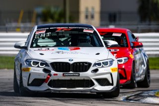 #24 BMW M2 CS (Cup) of Joseph Catania, Rigid Speed, TC America, TCX, SRO America, Sebring Int’l Raceway, Sebring Florida, September 2022
 | Regis Lefebure/SRO