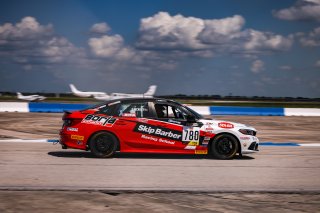 #780 Honda Civic Is of Sally McNulty, VGRT Racing Team, TC America, TCA, SRO America, Sebring Int’l Raceway, Sebring Florida, September 2022
 | Regis Lefebure/SRO