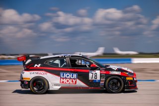 #78 Hyundai Veloster N DCT TC of Jeff Ricca, Genracer Ricca Autosport, TC America, TC, SRO America, Sebring Int’l Raceway, Sebring Florida, September 2022
 | Regis Lefebure/SRO