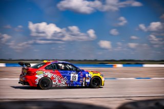 #09 BMW M240iR (*2019 EVO) of Kris Valdez, DRS & Garagistic, TC America, TC, SRO America, Sebring Int’l Raceway, Sebring Florida, September 2022
 | Regis Lefebure/SRO