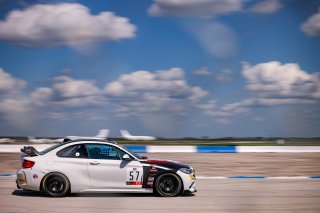#57 BMW M2 CS (Cup) of Stephen Cugliari, Accelerating Performance, TC America, TCX, SRO America, Sebring Int’l Raceway, Sebring Florida, September 2022
 | Regis Lefebure/SRO