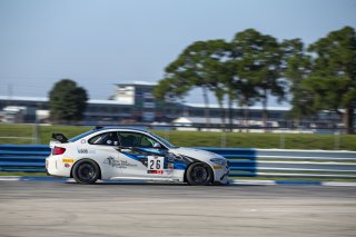 #26 BMW M2 CS (Cup) of Lucas Catania, Rigid Speed, TC America, TCX, SRO America, Sebring International Raceway, Sebring, FL, September 2021.
 | Fabian Lagunas/SRO