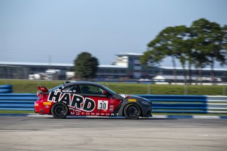 #30 BMW M2 CS (Cup) of Steve Streimer, HARD Motorsport, TC America, TCX, SRO America, Sebring International Raceway, Sebring, FL, September 2021.
 | Fabian Lagunas/SRO