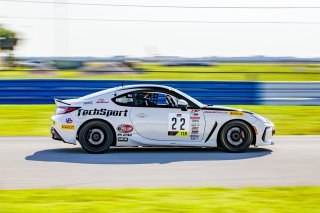#22 Subaru BRZ of Devin Anderson, TechSport Racing, TC America, TCA, SRO America, Sebring International Raceway, Sebring, FL, September 2021.
 | Fabian Lagunas/SRO