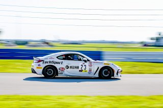 #23 Subaru BRZ of Shaoyl Che, TechSport Racing, TC America, TCA, SRO America, Sebring International Raceway, Sebring, FL, September 2021.
 | Fabian Lagunas/SRO