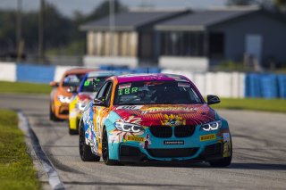 #06 BMW M240iR (*2019 EVO)of Matthew Ibrahim, DRS & Garagistic, TC America, TC, SRO America, Sebring International Raceway, Sebring, FL, September 2021.
 | Fabian Lagunas/SRO             