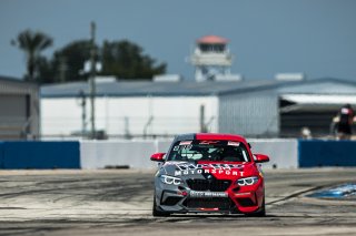 #30 BMW M2 CS (Cup) of Steve Streimer, HARD Motorsport, TC America, TCX, SRO America, Sebring International Raceway, Sebring, FL, September 2022.
 | Fabian Lagunas/SRO             