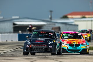 #60 Mini Cooper JCW Pro TC of Clay Williams, MINI JCW Team, TC America, TC, SRO America, Sebring International Raceway, Sebring, FL, September 2022.
 | Fabian Lagunas/SRO             