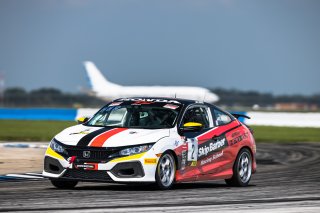 #2 Honda Civic Si of Colin Harrison, Skip Barber Racing School, TC America, TCA, SRO America, Sebring International Raceway, Sebring, FL, September 2022.
 | Fabian Lagunas/SRO             