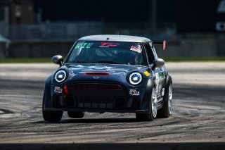 #60 Mini Cooper JCW Pro TC of Clay Williams, MINI JCW Team, TC America, TC, SRO America, Sebring International Raceway, Sebring, FL, September 2022.
 | Fabian Lagunas/SRO             