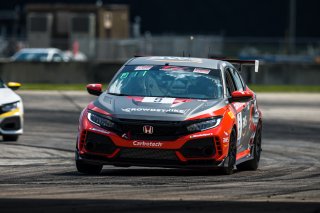 #9 Honda Civic Type-R, of Kevin Boehm, Skip Barber Racing, TC America, TC, SRO America, Sebring International Raceway, Sebring, FL, September 2022.
 | Fabian Lagunas/SRO             