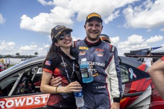 #9 Honda Civic Type-R, of Kevin Boehm, Skip Barber Racing, TC America, TC, SRO America, Sebring International Raceway, Sebring, FL, September 2022.
 | Fabian Lagunas/SRO