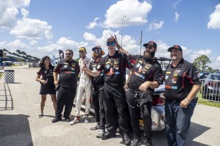 #44 BMW M2 CS (Cup) of Colin Garrett, Rooster Hall Racing, TC America, TCX, SRO America, Sebring International Raceway, Sebring, FL, September 2022.
 | Fabian Lagunas/SRO