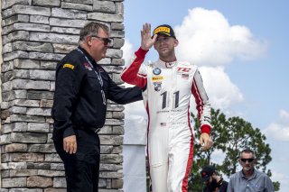 #44 BMW M2 CS (Cup) of Colin Garrett, Rooster Hall Racing, TC America, TCX, SRO America, Sebring International Raceway, Sebring, FL, September 2022.
 | Fabian Lagunas/SRO