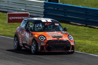 #62 Mini Cooper 2019 - JCW New of PJ Groenke, MINI JCW Team, TC America, TCA, SRO America, Sebring International Raceway, Sebring, FL, September 2022.
 | Fabian Lagunas/SRO             